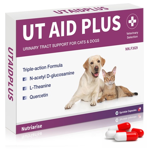[BRSRAZQEBF7AODT4] Natural UTI Treatment for Cats & Dogs – Antibiotic-Free Urinary Tract Infection Support Supplement – Bladder & Kidney Health – Incontinence Prevention – 30 Capsules