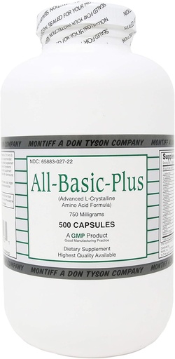 [BRSWIFIGAUCACE3I] Montiff- All Basic Plus 750 mg 500 kapselia