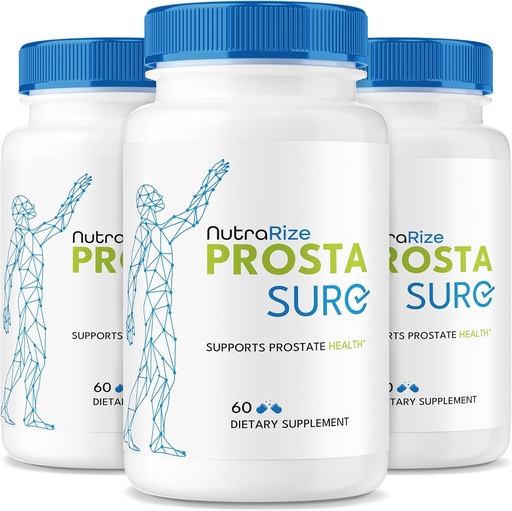[BRSRAHYPCEIQ22Y2] NutraRize (3 Pack) Kapsułki Prostasure - Oficjalne Prosta Pewne pigułki dla Prostate Heath, All Natural Support Formuła dla Więcej kontroli i ogólnie Well- Being, Pastillas Review (180 Kapsułki)
