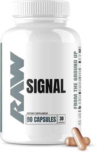 [BRSROHQYCQPWCHIZ] RAW Signal Fadogia Agrestis & Tongkat Ali Supplement, 90 Capsules - Tongkat Ali for Men with (Longjack Root Extract) & Fadogia Agrestis - Maximize & Boost Male Performance