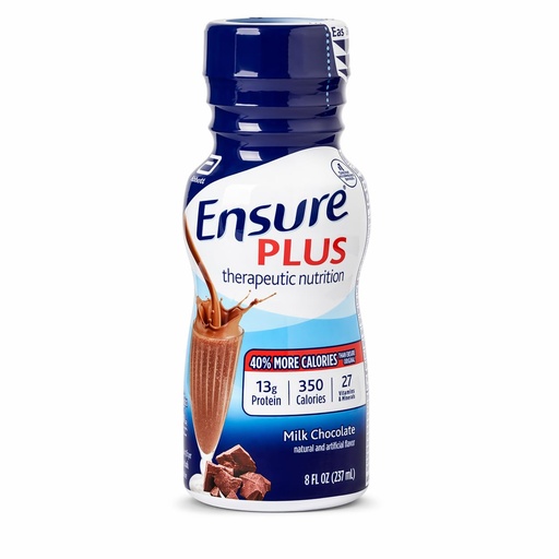 [BRSWIZQ6PMCBUG3M] Ensure Plus Creamy Milk Chocolate Shake - 24 x 8 Ounce Bottles