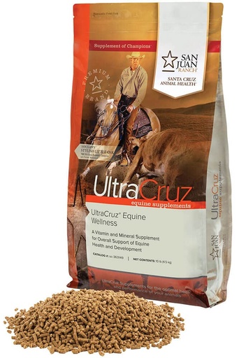 [BRSWIFQ3BMABQYDM] UltraCruz® Equine Wellness, 10 lb pellets