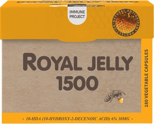 [BRSW2YIQOEARMELA] SPH 100% Pure Royal Jelly 1500 (10-HDA 6% 30mg) 180 Capsules (1)
