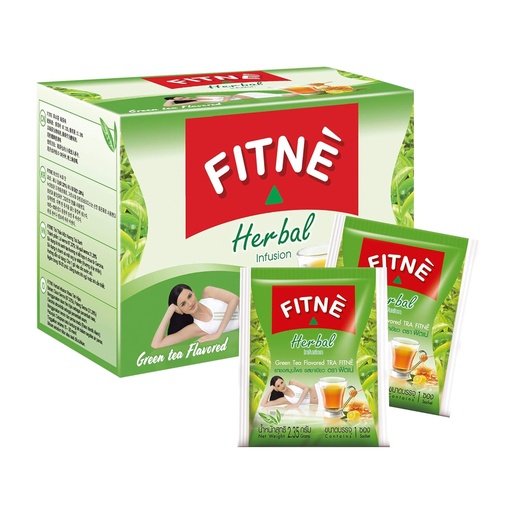 [BRSWYCYNCRYBM2DH] FITNE zielona herbata Herbal Honey Lemon z Garcinia Senna Infusion Gentle Detox Oczyścić Wysokie przeciwutleniacz No Calories Stewia Sweetener, 15 Torby herbaty
