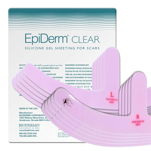 [BRSWGYIDOZ6RACD3] Epi-Dem Matopexy Anccora Shape Silicone  Àncora Disseny de Twilored for Reververbery - Ajuda a facilitar i esvaeix Scarsumumum-Grade Silicone, Reusable i Renduable Cyrell Clear, 5-Pars