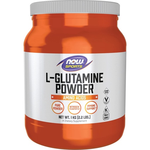 [BRSWIZYZOMIQCFA5] Now Foods Amino Acid L-Glutamine Powder 35.3 Ounce (1 kg) Pwdr