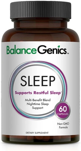 [BRSRAFDYOEPQGAI7] Sleep Formula (GABA) - Healthy Supplement Supports Relaxation & Restful Sleep - Sleep Aid with Non-Habit Supplement - Bedtime Support Capsules for Men & Women - 60 Capsules