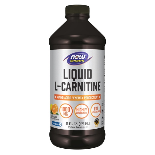[BRSWIY32BQMBQG3I] NOW Foods Liquid L-Carnitine citrus/16 oz