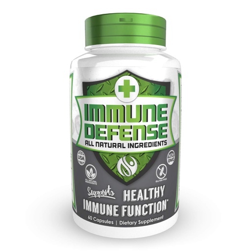 [BRSWGBD5AQNQMGTU] Immune Defense Capsules | 60 Count | Natural Immune Booster | Natrium Health