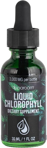 [BRSW2ZAHOUFQEETB] SpaRoom Enhance Your Health Liquid Chlorophyll! This Natural Dietary Supplement, Offers numerous Benefits. Experience The Power of Chlorophyll in an Easy-to-use Form for Improved Wellness 1 oz