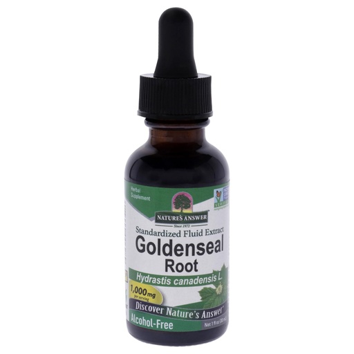 [BRSWIYTYO4HGMDY3] Nature's Answer Goldenseal Root | Herbal Supplement | Supports A Healthy Immune System | Gluten-Free & Alcohol-Free 1oz