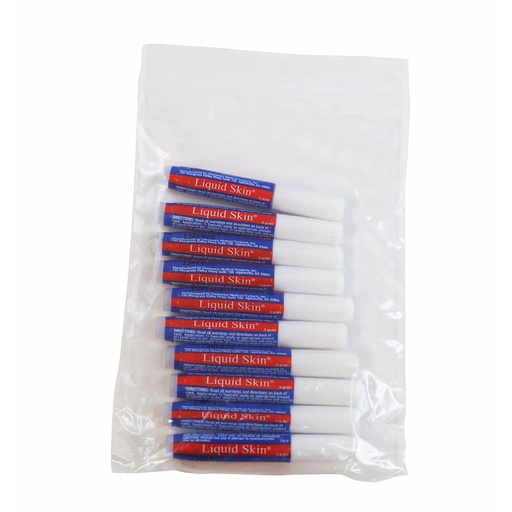 [BRSWKGQKOAMBSADM] Medique Products 92812 Liquid Skin Bandage, 10 Pack | Silicone Formula, Sterile, Sting Free Application, Breathable Protective Barrier, 900 Day Shelf Life, Expiration Dated