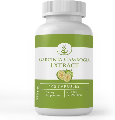 [BRSWYFA5B4NBAAIV] PURE ORIGINAL INGREDIENTS Garcinia Cambogia, (100 kapslí) Vždy čisté, žádné přísady nebo plnidla, Laboratoř ověřen