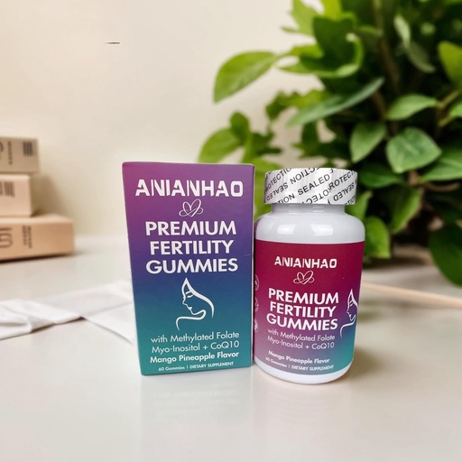 [BRSRABT5AAMWYGQY] Premium Fertility Gummies, Feminine Balance Gummies, for Women’s Health & Wellness, Prenatal Conception Supplements, with CoQ10, Folate and Vitamins, Ovulation & Menstrual Cycle