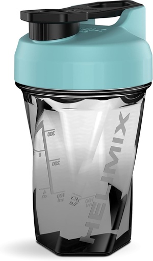 [BRSRMGL6CMIWECIV] HELIMIX 1.5 Vortex Blender Shaker Bottle Holds Upto 20oz | No Blending Ball or Whisk | USA Made | Portable Pre Workout Whey Protein Drink Shaker Cup | Mixes Cocktails Smoothies Shakes | Top Rack Safe