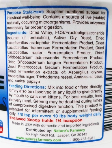 [BRSWYCYZOIPA2ETO] Probiotic Daily Balance Prebiotics, Enzymes 5 Billion CFU (3 Ounce)