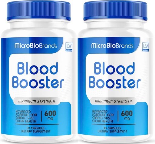 [BRSRAFATCEBRGHQ6] (2 balenia) Mikrobio Blood Booster, Microbo Blood Booster Tablets, Micro Bio Brand Blood Booster, Micro Bio Booster Advanced Formula, Microbio Brands BloodBoooster, 60 Kapsule po dobu 2 mesiacov