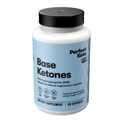 [BRSWGAYTC55QMDLG] Perfect Keto Beta-Hydroxybutyrate (goBHB) Exogenous Ketones Capsules
