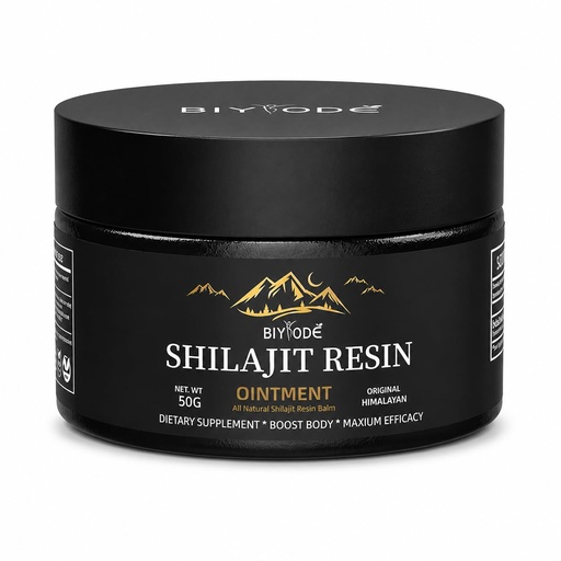 [BRSROCAHC4ARM3Q7] Pure Shilajit Resin Himalayan - with Fulvic Acid 85 Trace Minerals Vegan Non-GMO Energy Supplement for Men Ancient Ayurvedic Formula 600mg 100 Servings