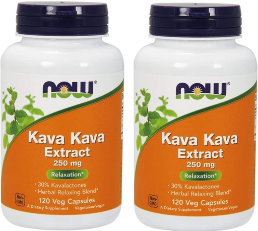 [BRSWIYQ6CAHGOHTY] Kava Kava 250mg 120 Capsules (Pack of 2)