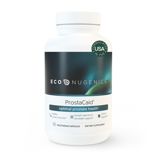 [BRSWIZQDOZ6GGETM] EcoNugenics ProstaCaid – Prostate Health Supplement for Men with Saw Palmetto Extract, Berberine, Turmeric BCM-95 Circumin, Quercetin, DIM, Mushrooms – Helps w/Detox, Immune Support – 120 Capsules