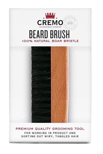 [BRSWGZINB4HBUFDG] Cremo Premium Beard Brush