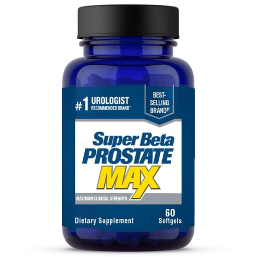 [BRSROCQ5BAHAYCTD] SUPER BETA PROSTATE Max - Advanced Saw Palmetto Prostate Support Supplement for Men's Health, 60ct
