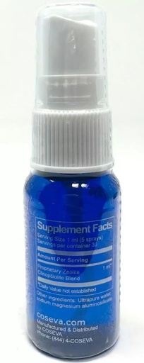 [BRSRAGAECUJWOHTG] Coseva Advanced TRS Toxin & Contaminant Removal Support 30 mL 1 oz