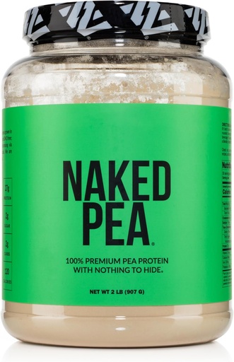 [BRSRAYAZA4CGADTA] NAKED Pea - 2LB 100% Pea Protein Powder от северноамериканските ферми - Неароматизирани Вегетариански грахов протеин Изолат - Растителен протеин на прах, Лесен за разлагане - 30 Сервиз