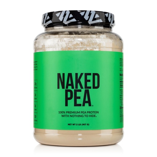 [BRSRAYAZA4CGADTA] NAKED Pea - 2LB 100% Pea Protein Powder from North American Farms - Unflavored Vegan Pea Protein Isolate - NSF Certified, Plant Protein Powder, Easy to Digest - 30 Servings