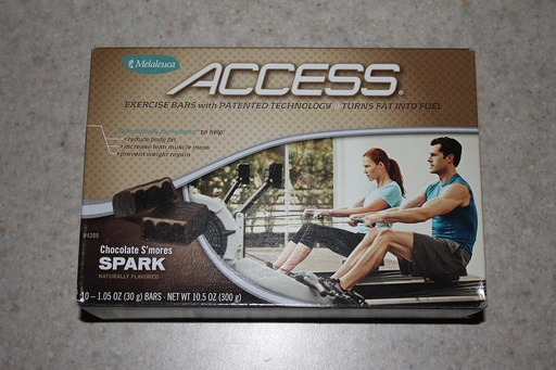 [BRSWICT7OZYQ4ALM] Melaleuca Access Exercise Bars-Chocolate S'mores Spark