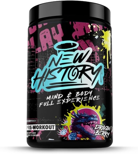 [BRSROCY6O57A423A] Mind and Body Experience - Pre Workout, Endurance, Pump, and Focus - 25 Servings, Dragon Berry