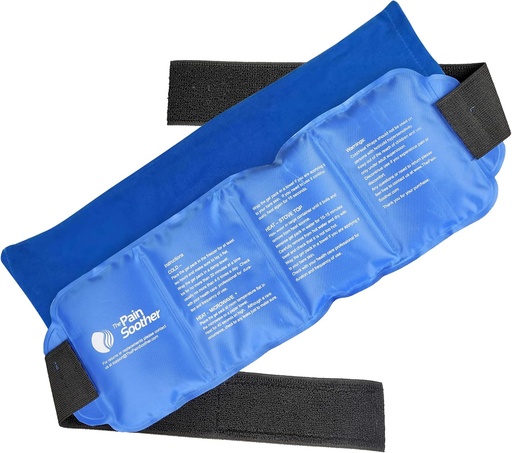 [BRSWYGL2CNYGC2YU] Oversized Hot & Cold Gel Ice Pack Wrap for Warm Compress and Cold Terapie pentru Hip, Ankle, Back, Shoulder, Knee, Arm, Neck, Elbow,