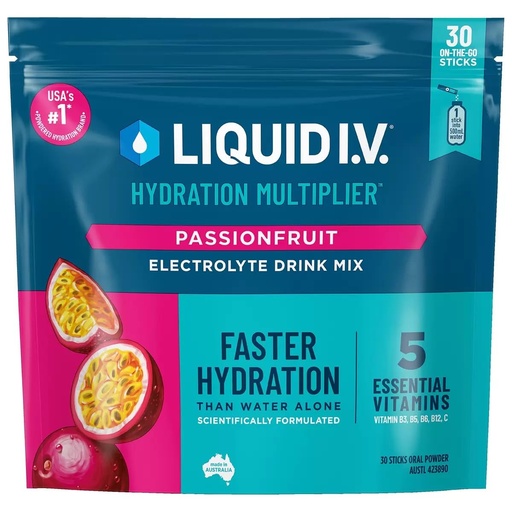 [BRSWGHYYPIFBAHLJ] Liquid I.V. Hydration Multiplier 30 Stick, 16.93 Ounce