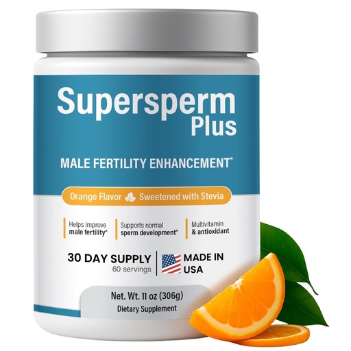 [BRSRMZ33AAPGY33U] Male Fertility Supplement with L-Carnitine and L-Arginine, Preconception Fertility Formula for Optimal Count & Healthy Volume Production,1 Month Supply (60 doses) in Powder.