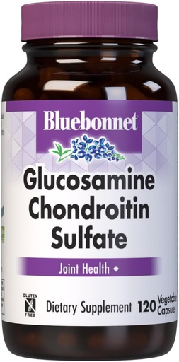 [BRSWIYT3PMDB6HD2] BlueBonnet Glucosamine Chondroitin Sulfate Supplement, 120 Count