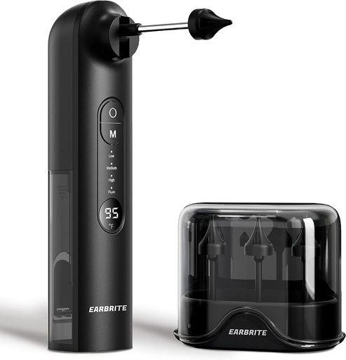 [BRSROZYFBB5AKAAU] Ear Wax Removal - Electric Ear Irrigation Flushing. System, Water Powered Ear Cleaner with 4 Pressure Modes