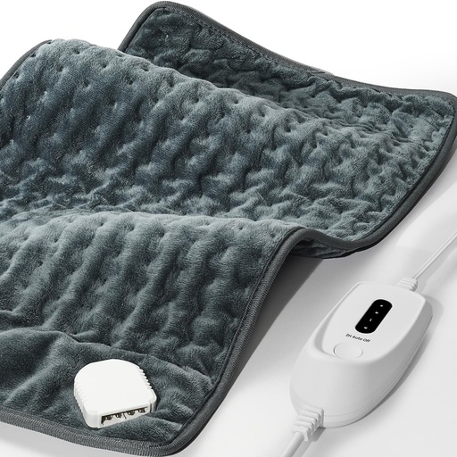 [BRSRAZT4A56WYHYY] Heating Pad for Back Pain and Period Cramps, FSA HSA Eligible, 12"x 24" Large Electric Heating Pad for Cramps, Muscle Aches, Arthritis, Shoulder, 2H Auto Shut Off, Machine Washable, Moist and Dry