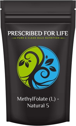 [BRSWGEIQDIAQAFAZ] Prescribed For Life Metil Founder Powder 124; Bioavable Folic Acid to Dukung Brain Health 124; Murni bubuk Vitamin B9 Penambahan & Men (1 kg / 2.2 lb)