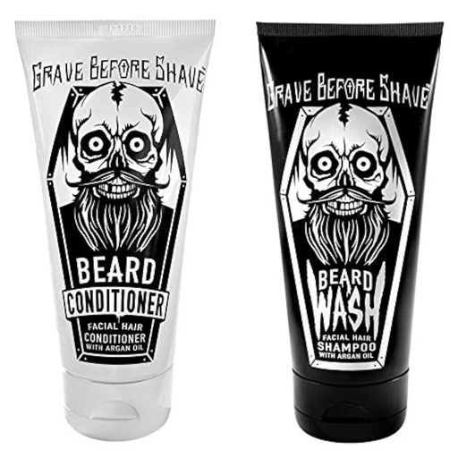 [BRSWGH37BYMBUF34] Grave Before Shave™ Beard Wash & Beard Conditioner Pack
