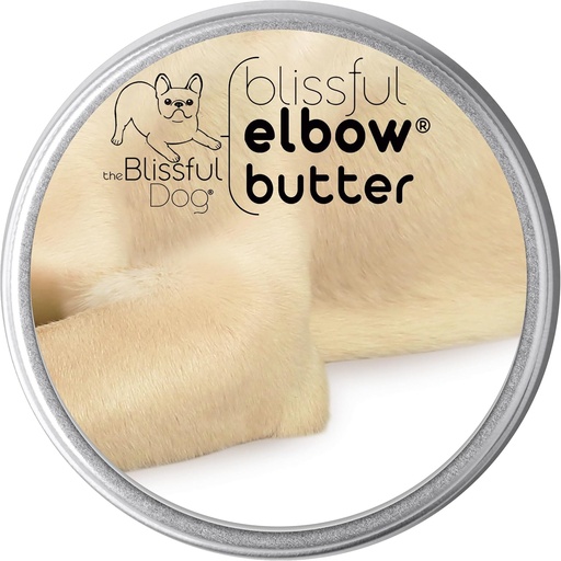 [BRSWGHT7OUIB6AD7] The Blissful Dog Elbow Butter for Dry, Cracked Calluses, Lick-Safe Dog Balm, Soothing Elbow Balm with Moisturizing Shea Butter, Almond, Olive, and Essential Oils, Pet Supplies, 16 oz. Tin