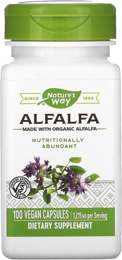 [BRSWIYTYO4GQCF3C] Nature's Way Alfalfa Leaves -- 100 Capsules