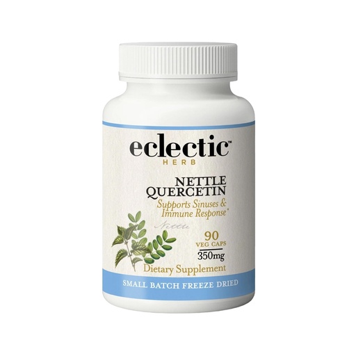 [BRSWIYTYCUBBAH3G] Eclectic Herb - Nettle Quercetin Capsules | Non-GMO, Vegan | 90 CT