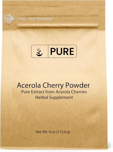 [BRSWYZY7BAPBMCQ4] Acerola Suries 4oz Non-GMO, Glute free, Eco-packingly