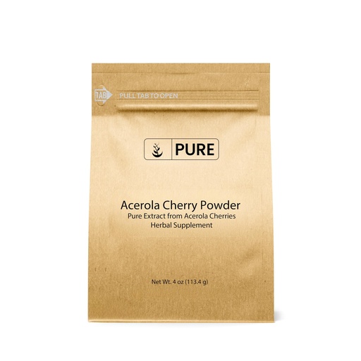 [BRSWYZY7BAPBMCQ4] Pure Original Ingredients Acerola Cherry Powder 4oz Non-GMO, Gluten Free, Eco-Friendly Packaging