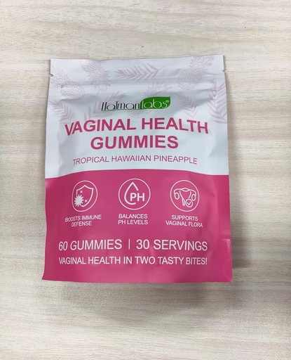 [BRSRAHAZC4JRGE3G] Vital Sourcing Feminin Balance Gummies, Vaginal Probiotika til kvinder, Pineapple Gummies, Revitalisere Vaginal Sundhed, Optimere PH Balance - Probiotika til fordøjelse