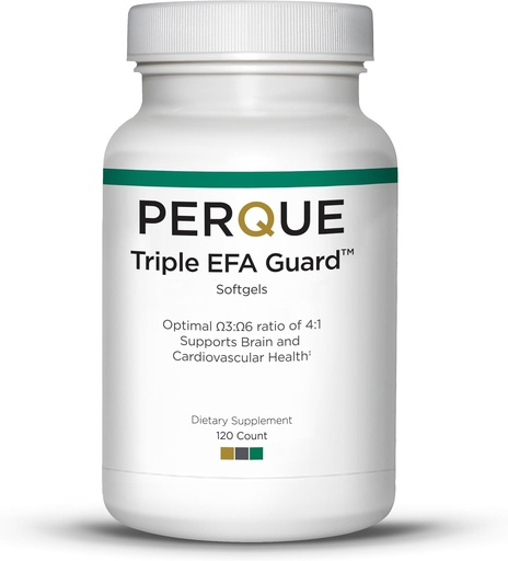 [BRSWIYYOA4HBEGDU] Triple EFA Guard - 120 Softgels by Perque
