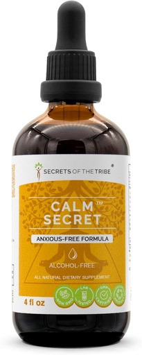 [BRSWEC33BAHWGCTA] Kabilenin Sırları - Calm Secret, Herbal Supplement Drops Alkol Özgür Sıvı Ekstraksiyon, Anxious-Free Formula (4 fl oz)
