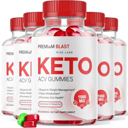 [BRSROYYEBMFA4YLV] rize 实验室 - Premium Blast Keto ACV Gummys for Wight Loss, Advanced Formult, Apple Cider Vinegar for Wight Management, 最大强度(300 Gummys) (Pack of 5)