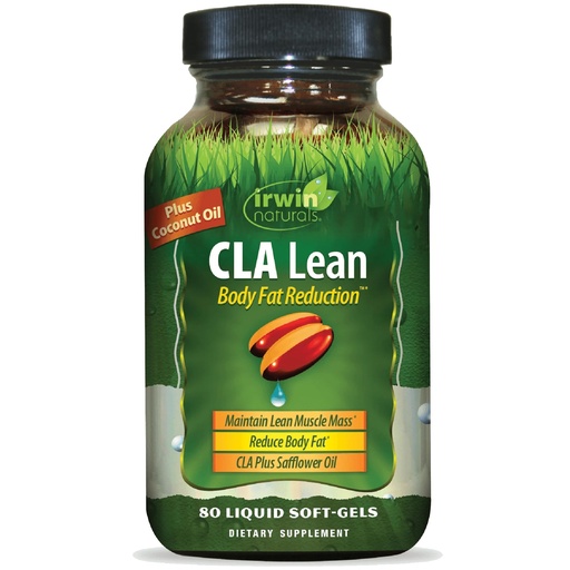 [BRSWIFADDMIWCCLM] Irwin Naturals CLA Lean Body Fat Reduction – 80 Liquid Soft-Gels